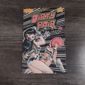 Vintage Dirty Pair Eclipse Comics Manga - 1988 Adam Warren Art - Anime Classic